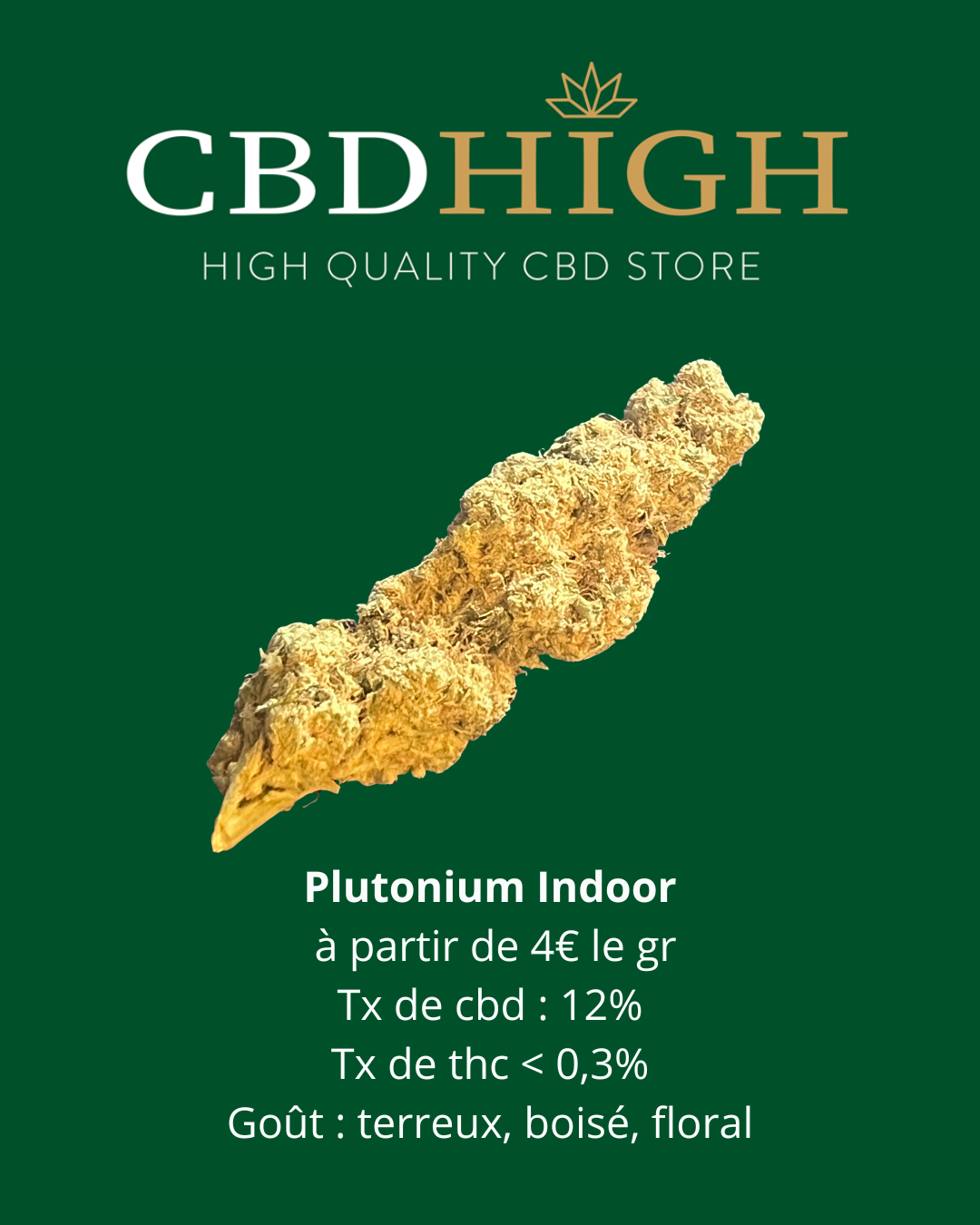 Plutonium (à partir de 4€ le g)