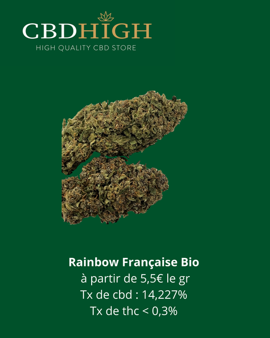 Rainbow Française Bio à partir de 5,5€ le gr