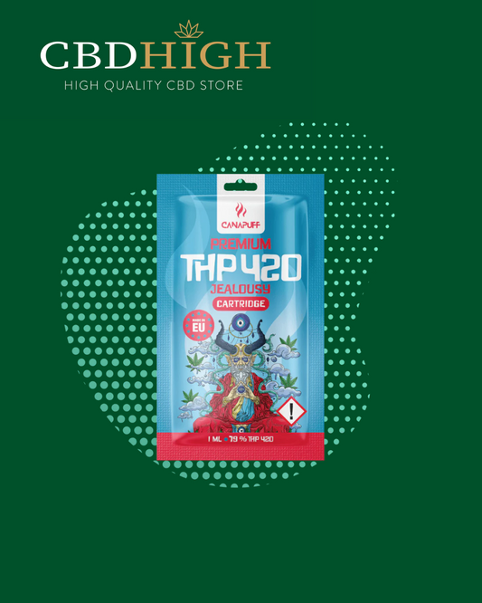 Cartouche Cannapuff 1ml THP 420 Jealousy 79%