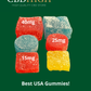 10 USA Gummies 25mg CBD & 25mg THC