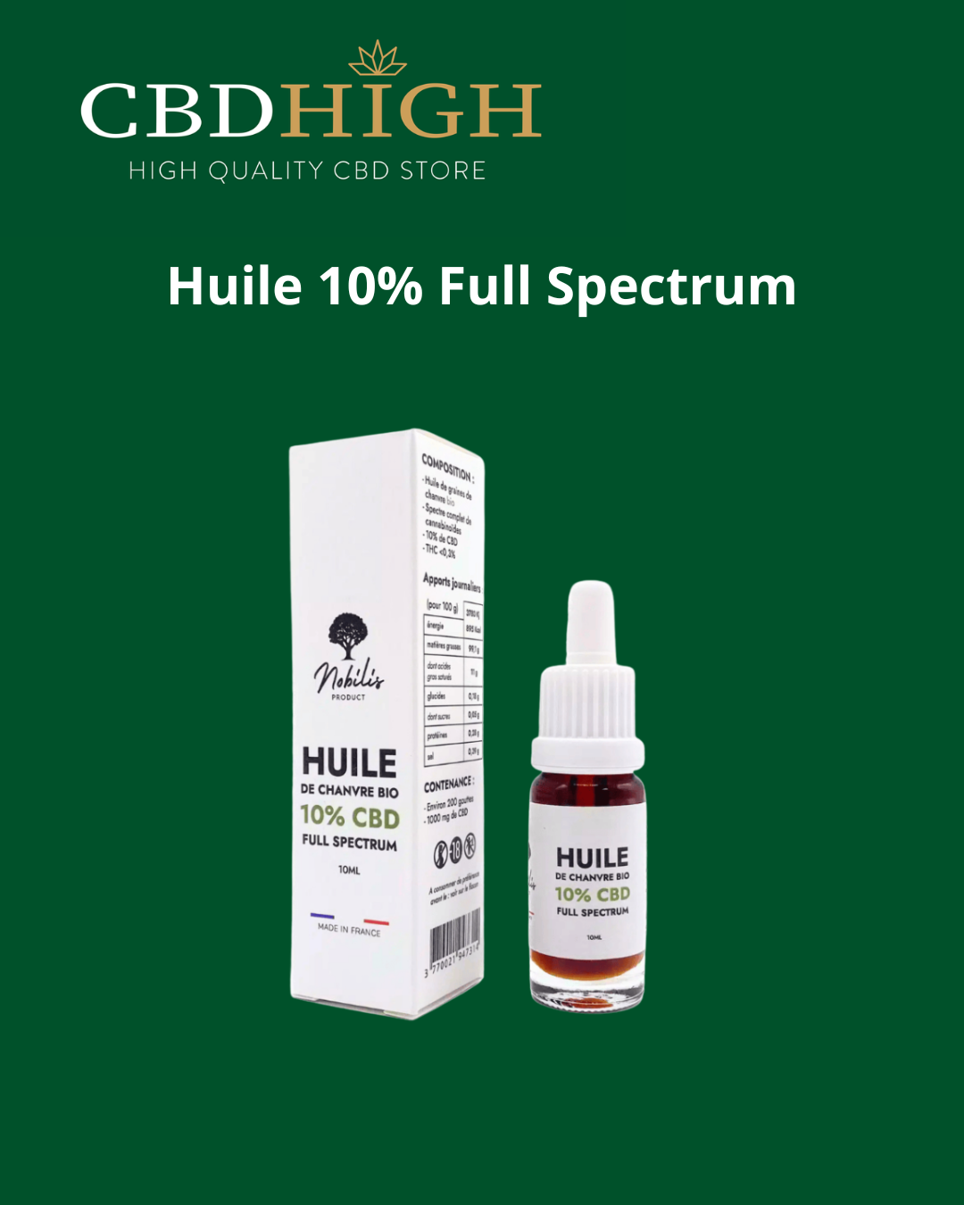 Huiles CBD Bien-Être