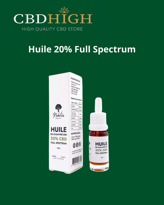 Huile de CBD 20% Full Spectrum