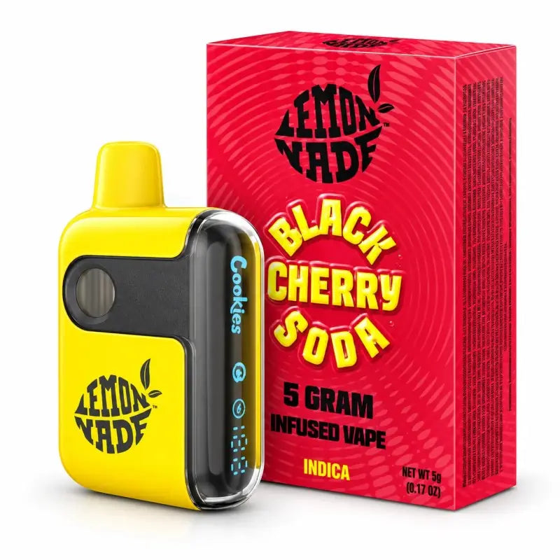 Lemonade Infused Vape 5g Black Cherry Soda