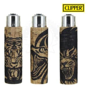 Briquet Clipper Angry Animals liège